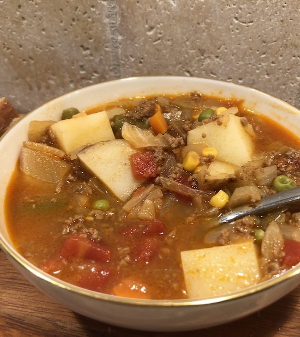 Hamburger soup