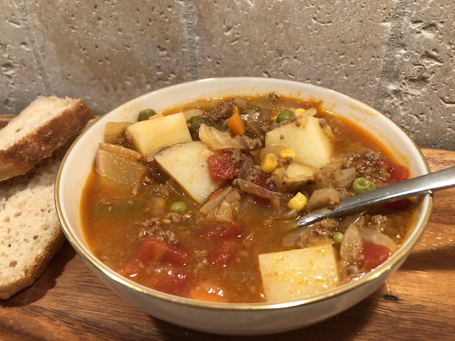 Hamburger soup