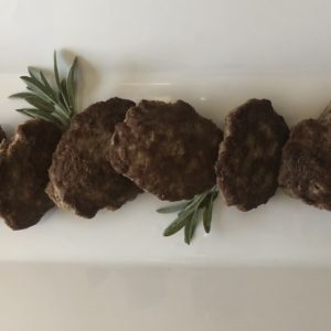 Clean and simple homemade turkey sausage